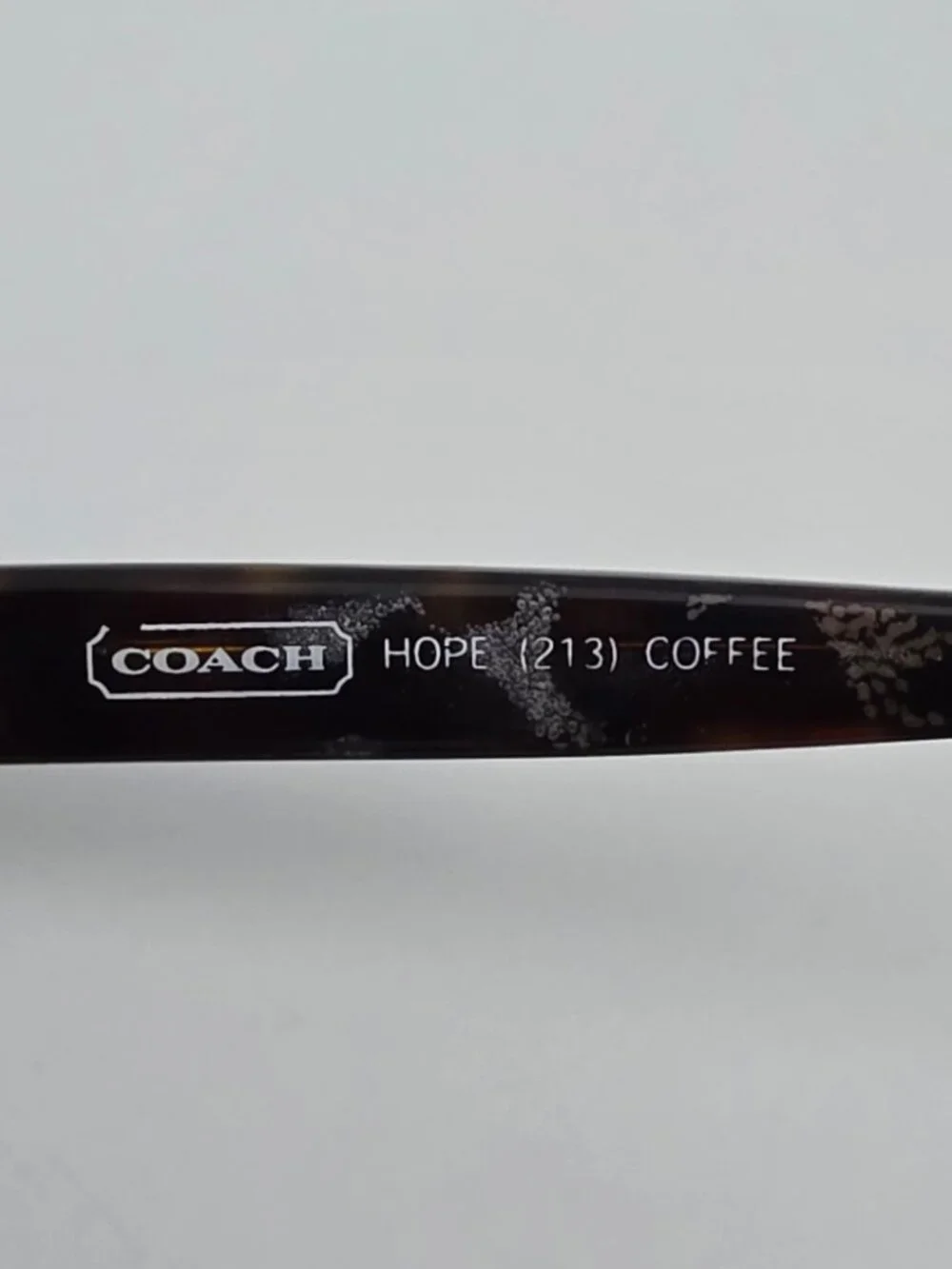 Coach Hope 213 Coffee Eyeglasses Frame w/ Flexhinge and Case 53-16-135